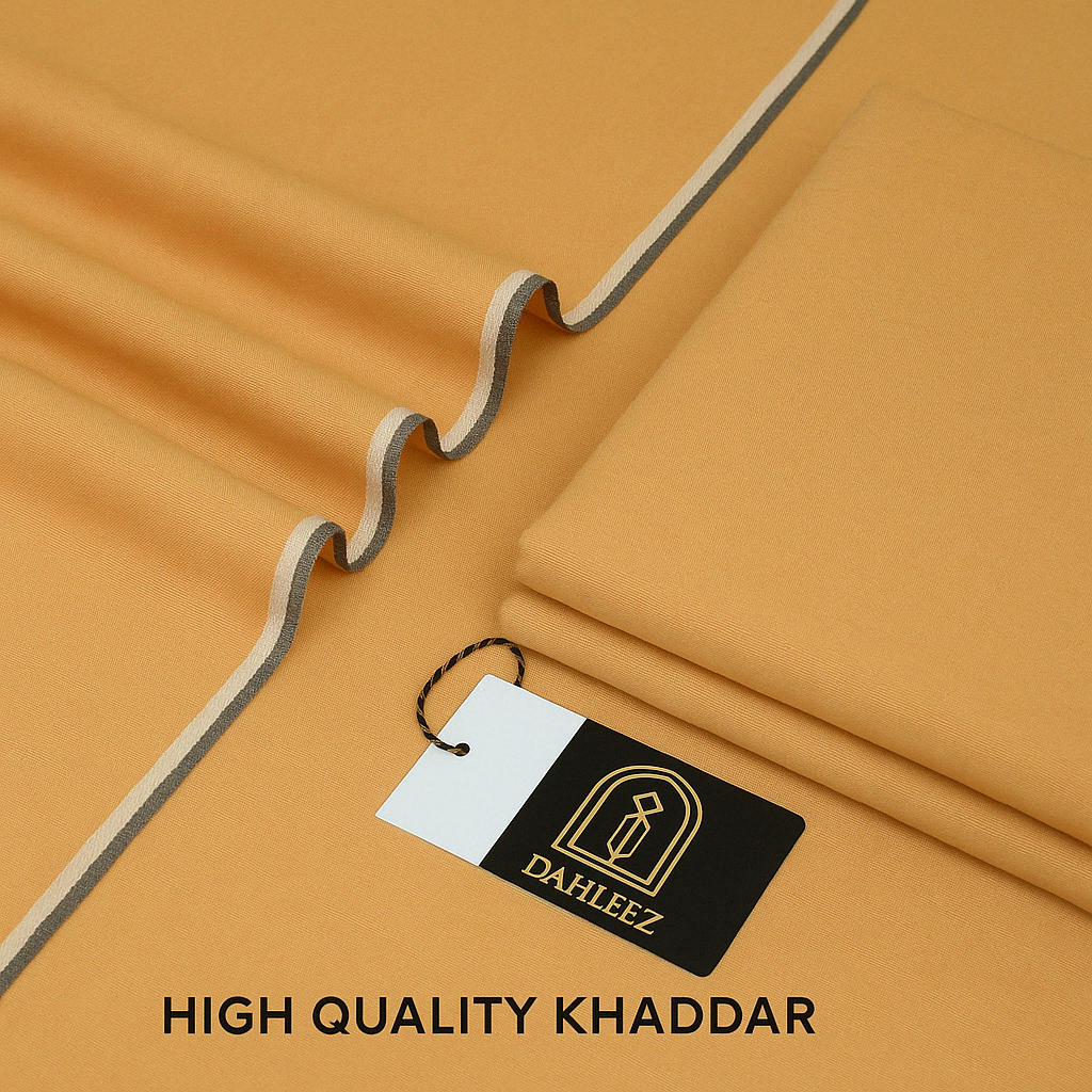 Camel Brown Cotton Khaddar ( VCK-005 )