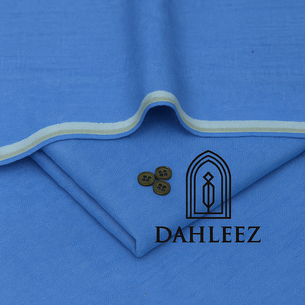 Elegant Blue Lawn Khaddar ( VLK-105 )